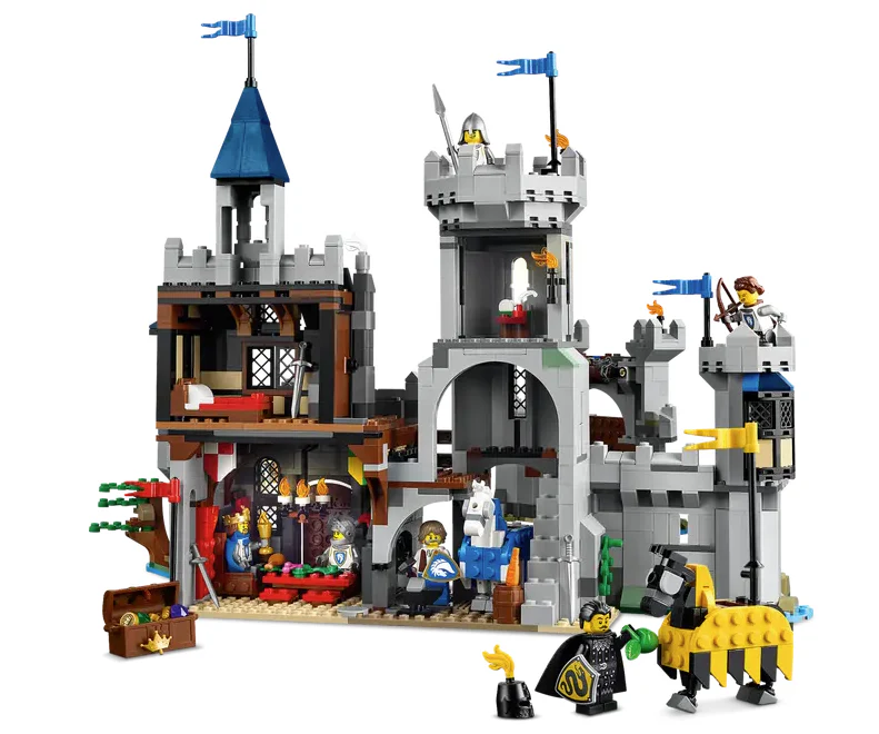 Creator 3in1 Medieval Horse Knight Castle - Image 7