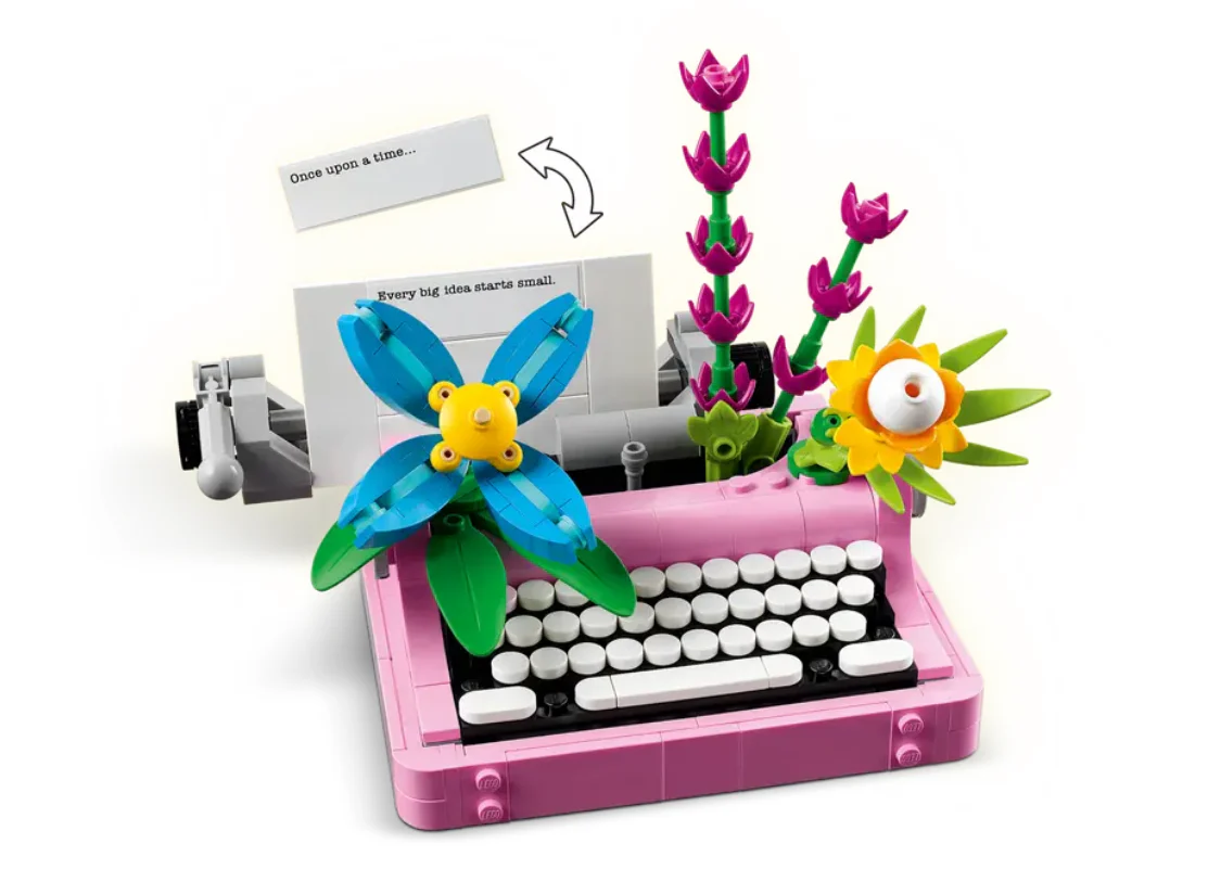 Typewriter with Flowers 3-in-1 - Image 3
