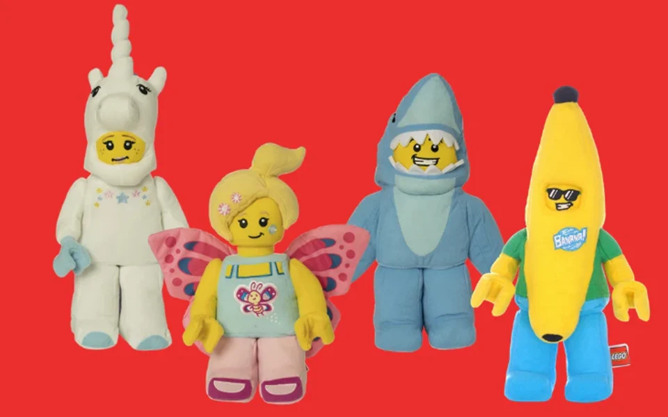 Unicorn Girl LEGO® Minifigure Plush - Image 5