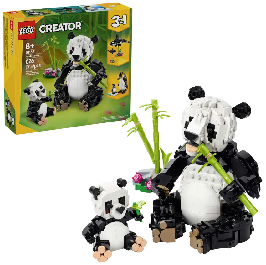 Wild Animals: Panda Family Creator 3-in-1 - Image 2