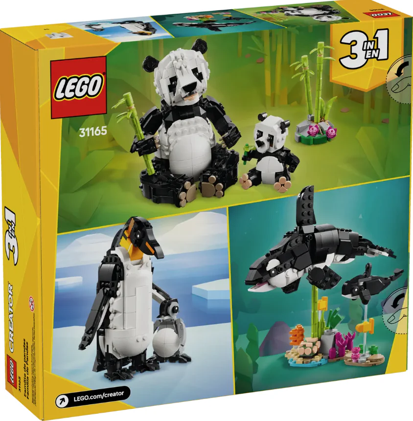 Wild Animals: Panda Family Creator 3-in-1 - Image 5