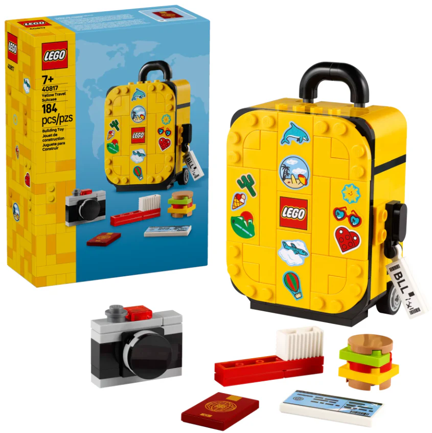Yellow Travel Suitcase - Image 2