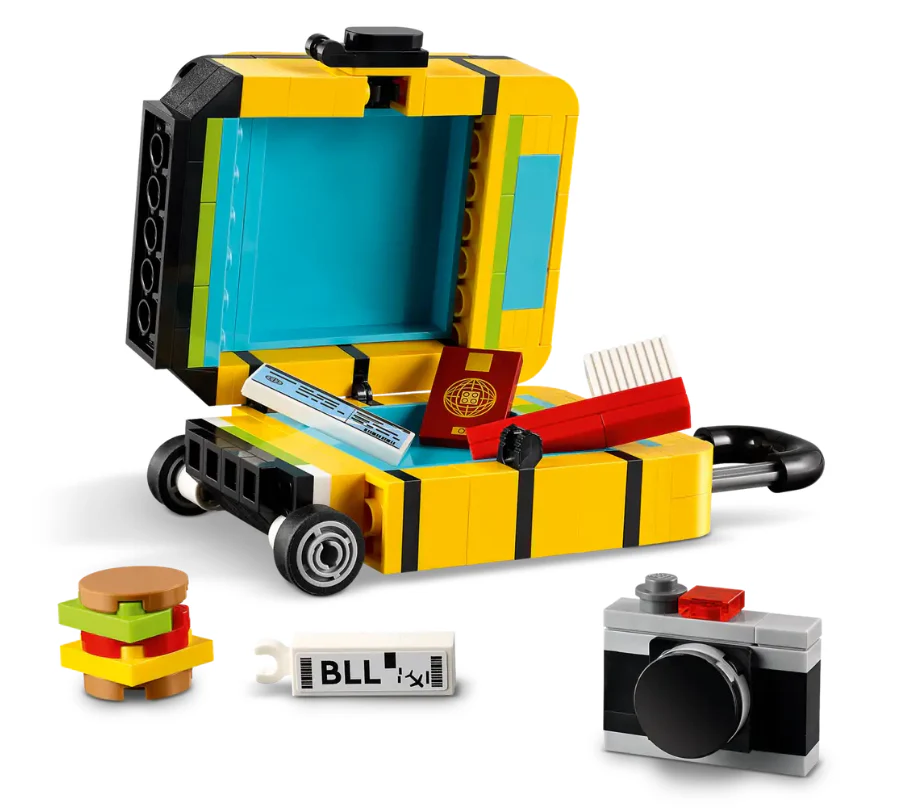 Yellow Travel Suitcase - Image 3