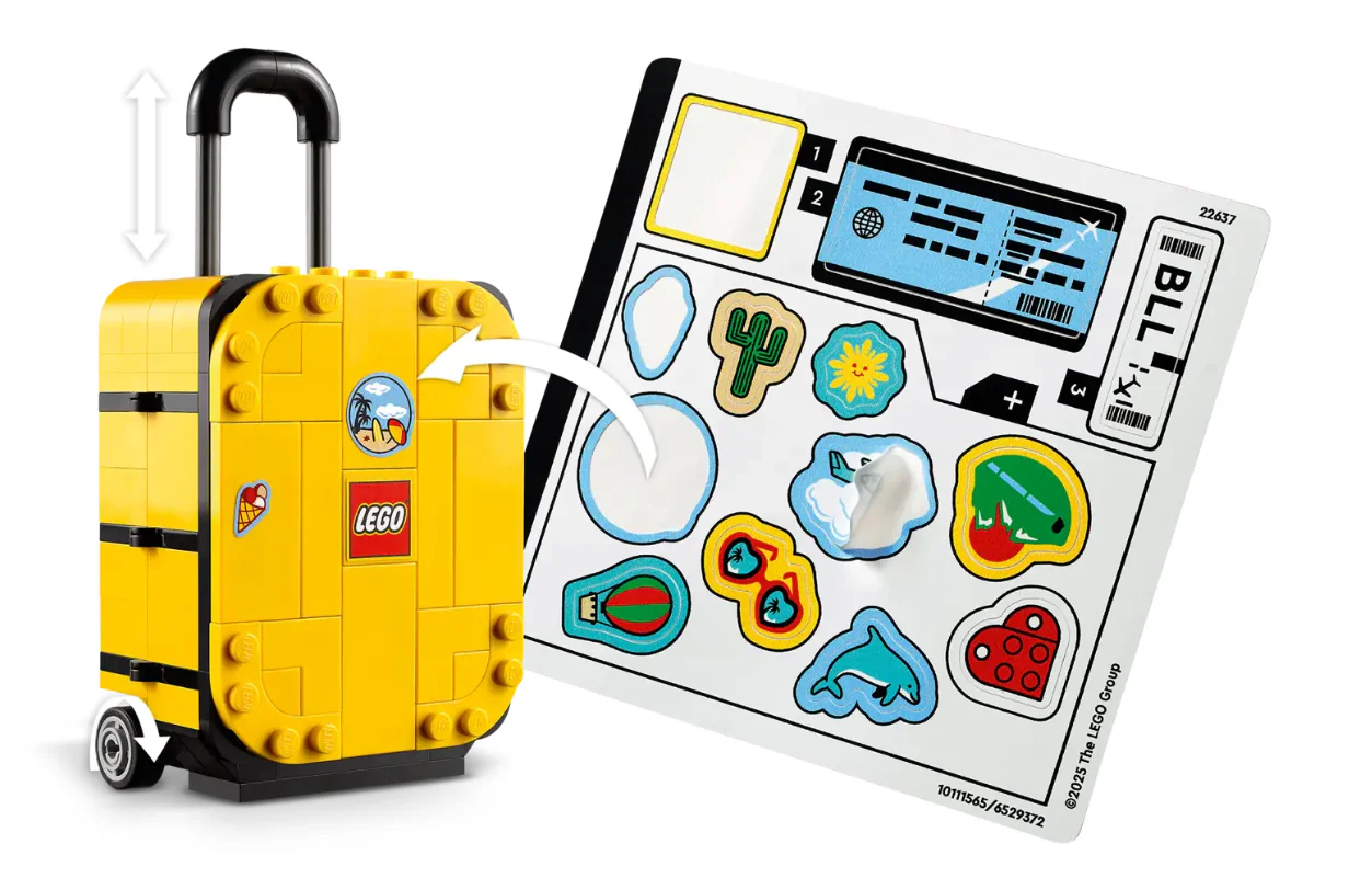 Yellow Travel Suitcase - Image 4